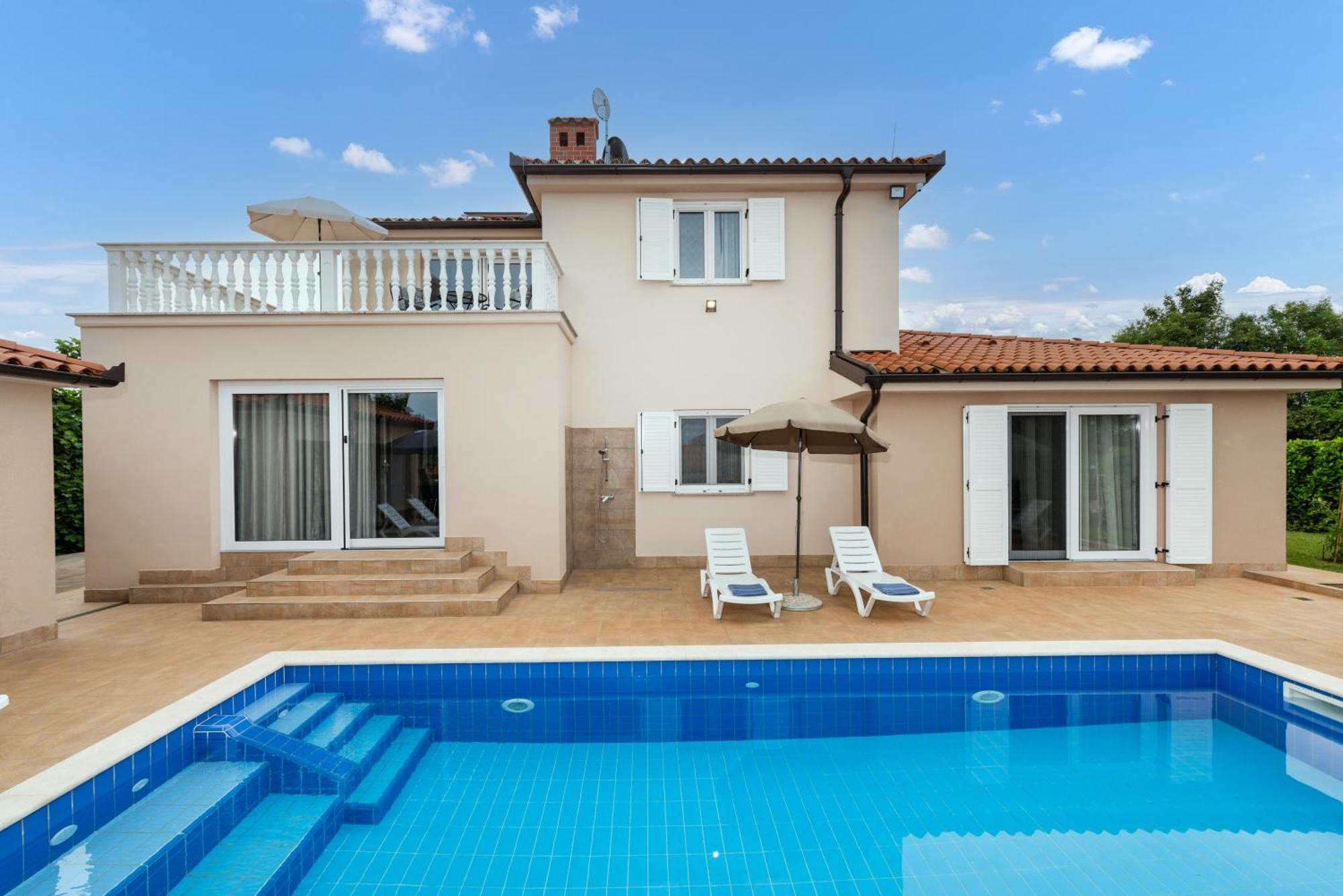 Villa Buroli With Pool, Sauna And Jacuzzi Exteriér fotografie