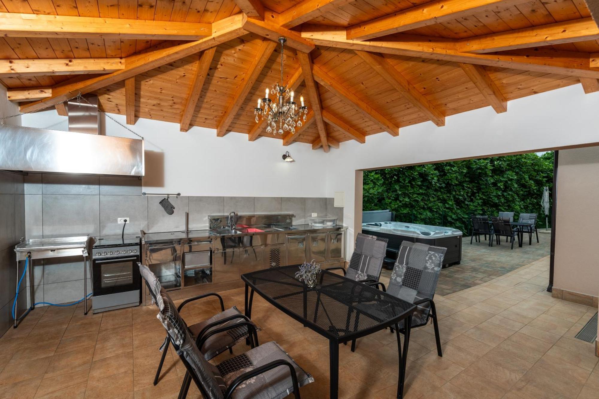 Villa Buroli With Pool, Sauna And Jacuzzi Exteriér fotografie